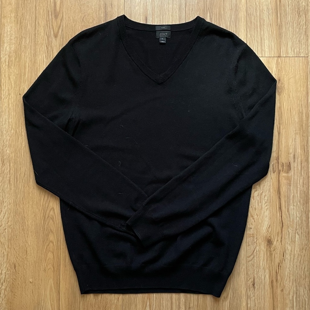 J Crew merino v-neck